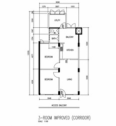 Blk 20 Ping-an Gardens (Bedok), HDB 3 Rooms #563589631